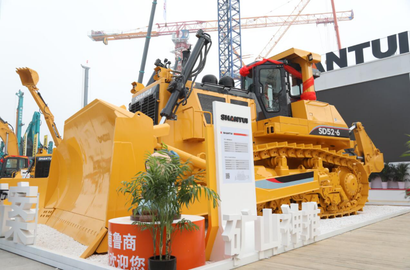 施工利器:山推全新sd52-6大马力推土机_铁甲工程机械网