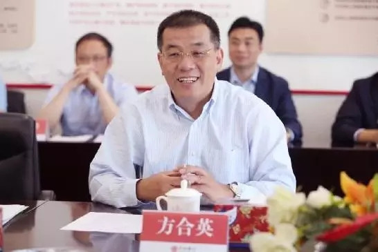 王民一行分别拜访中信集团董事长常振明,中信银行行长方合英