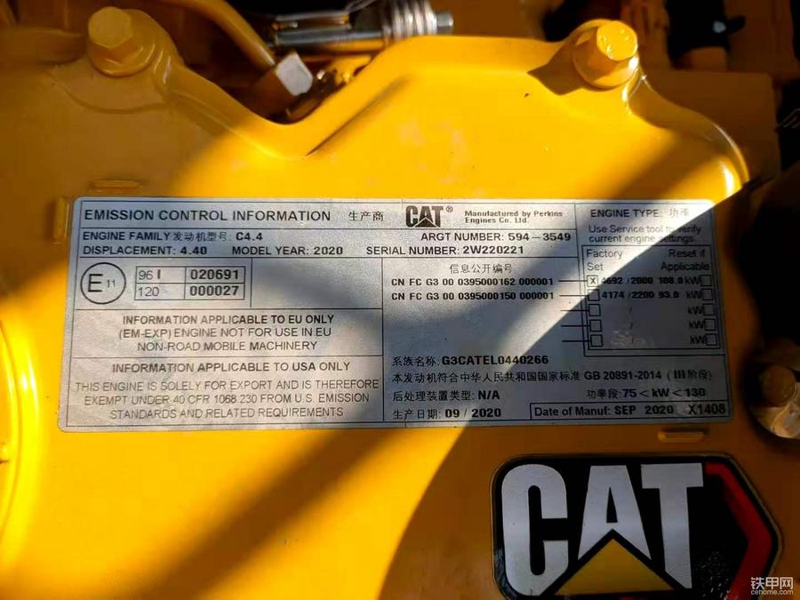 【图说新车】卡特新经典cat 320gx挖掘机全方位介绍