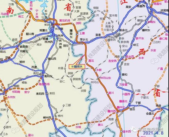 湖南省发改委:力争长赣高铁2021年全线开工