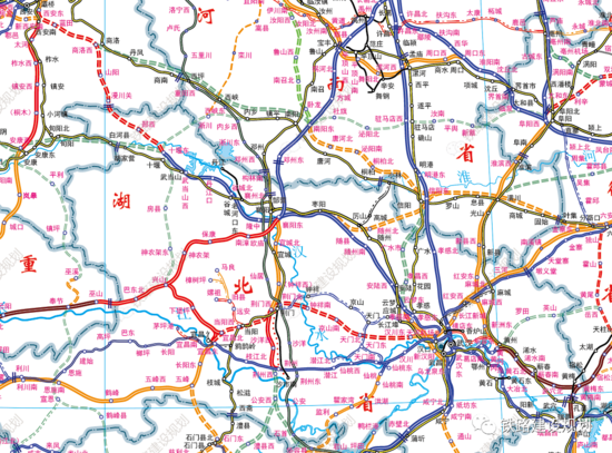 【地图更新】国家铁路网建设及规划示意图2021年10月1日版本