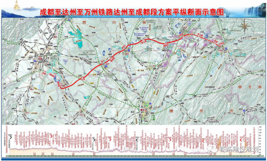 成达万高铁乐至段重点控制工程启动勘界放线工作