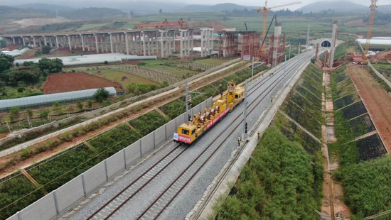 弥蒙铁路有望在2022年12月底建成通车