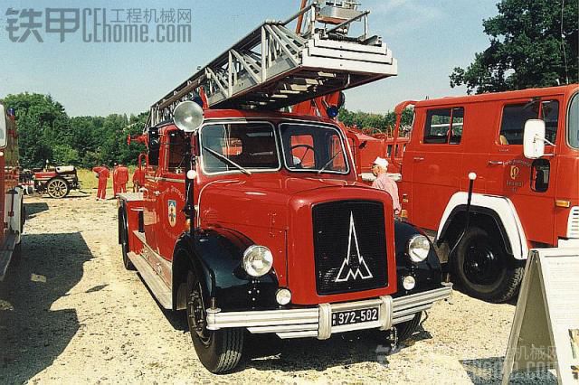 60年代的"道依茨"消防车.