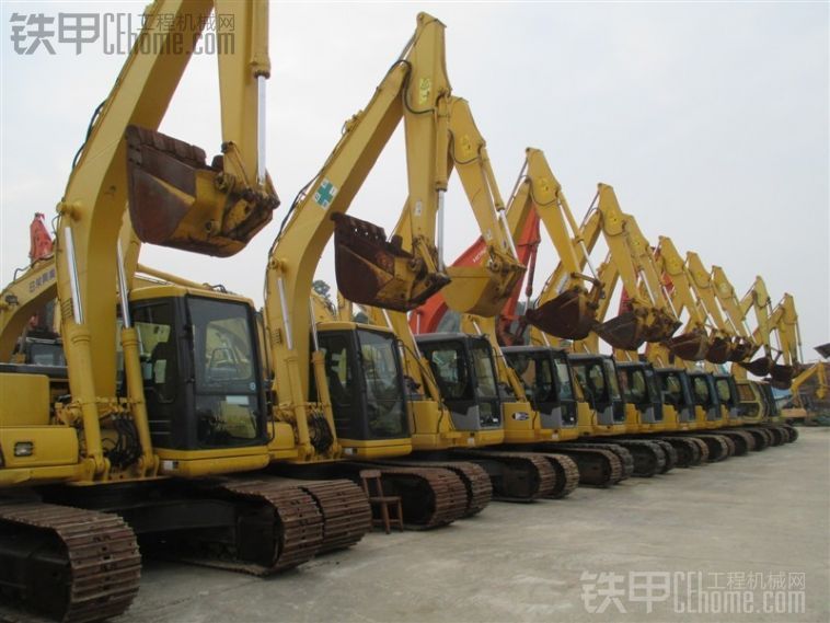 深圳二手挖机市场之旅