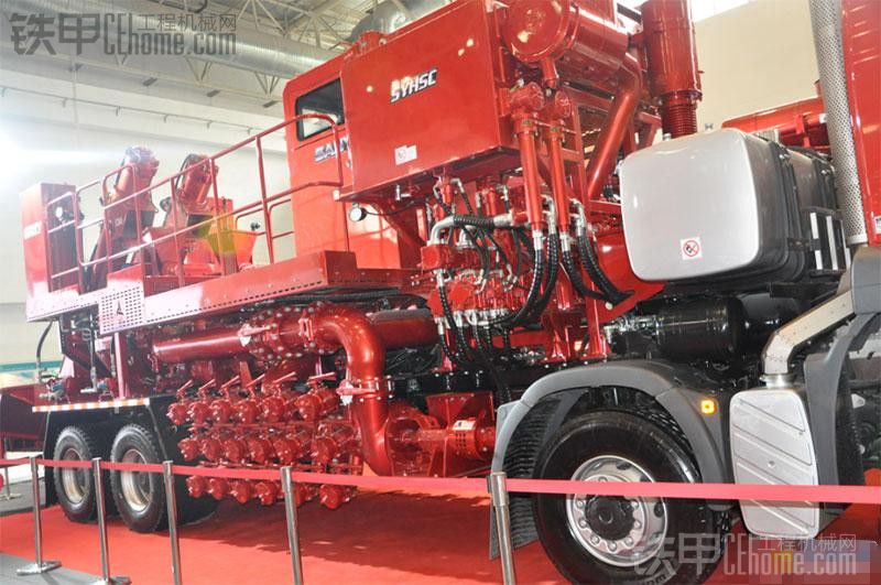 三一油田、页岩气压裂泵车