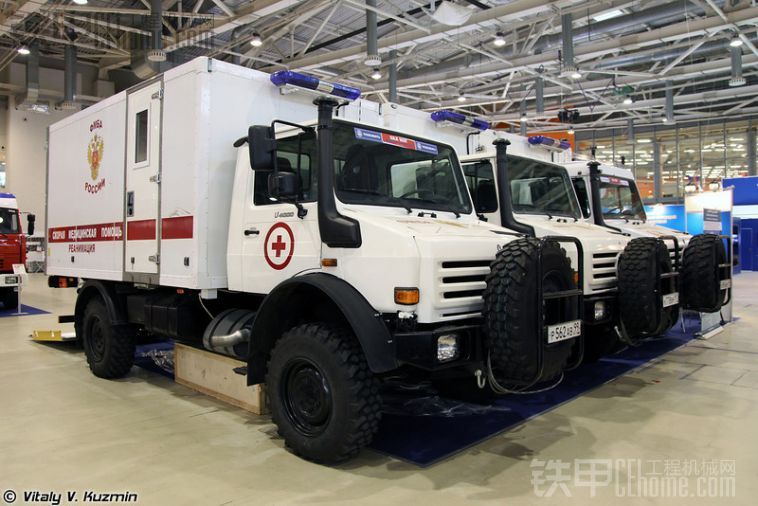 (转国外军事论坛美图帖;)俄罗斯消防展的机械设