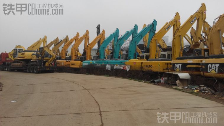 深圳凤凰二手挖机交易市场的挖机_铁甲工程机械论坛