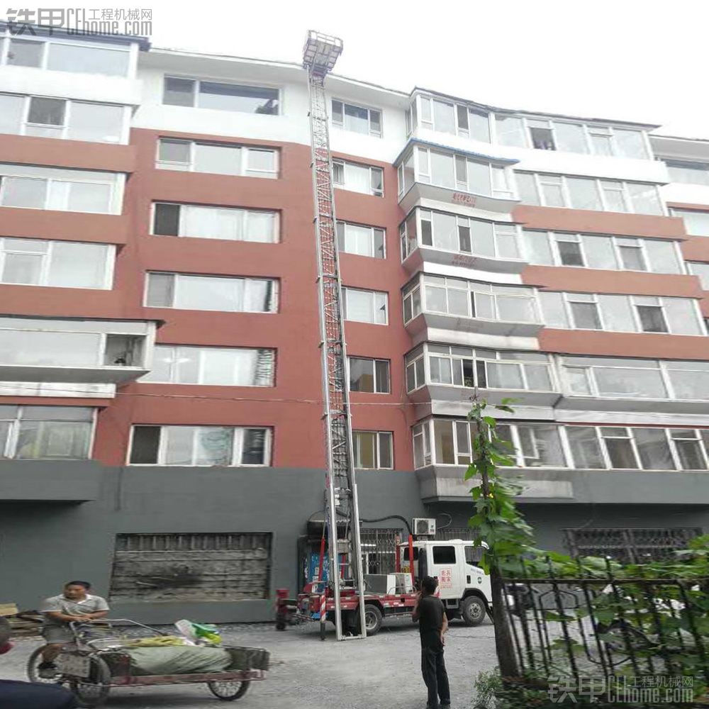 有了云梯车 生意就是这么火