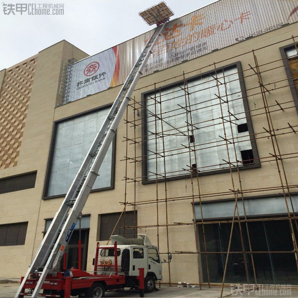 有了云梯车 生意就是这么火