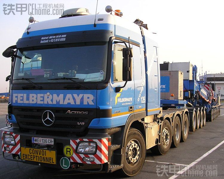 mercedes-benz actros titan 4160 风机运输车