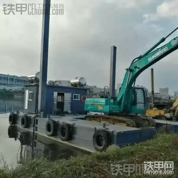 挖掘机水面浮箱相关论坛热帖