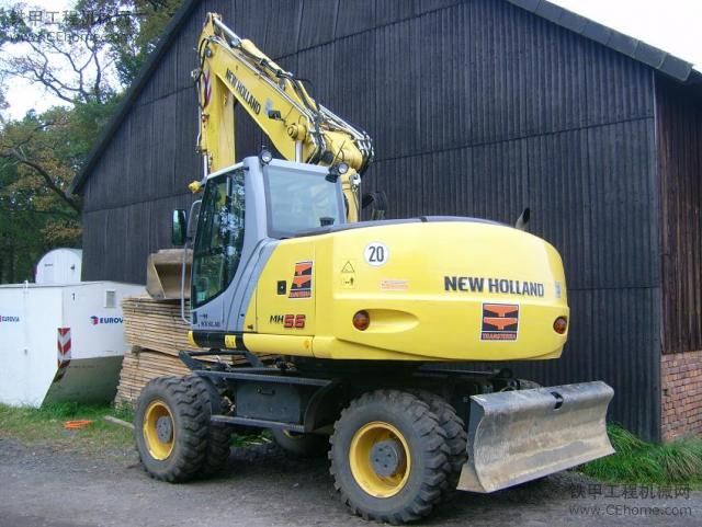 纽荷兰(new holland )mh 5.6轮式挖掘机