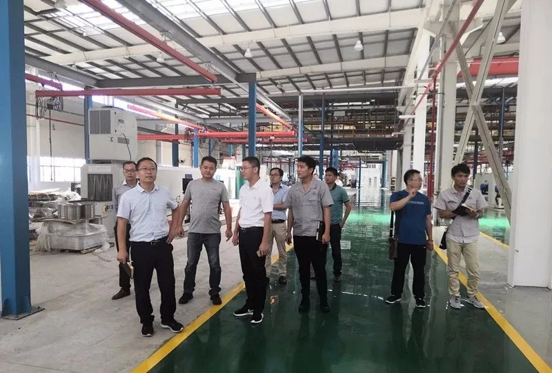 集团公司安全环保工作小组赴镇江索达公司指导