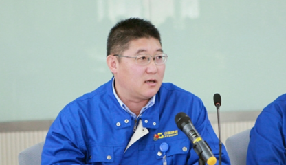 山重建机召开新员工座谈会