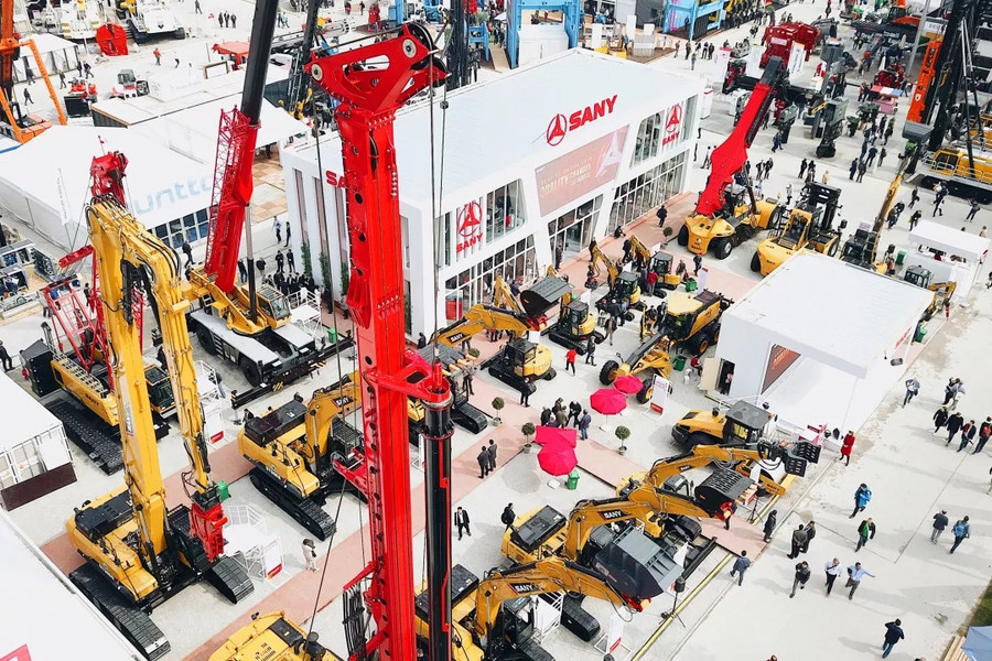 Bauma 2019丨三一在欧洲发布13款拳头产品率先达到星空体育官方入口欧Ⅴ排(图6)