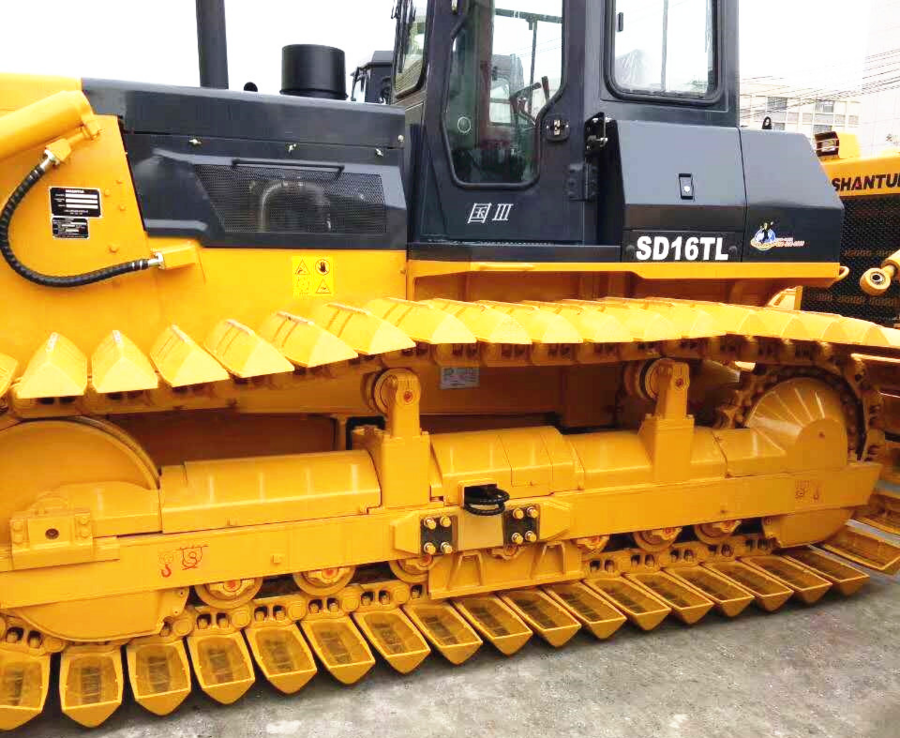 邓老板手中的山推sd16tl推土机