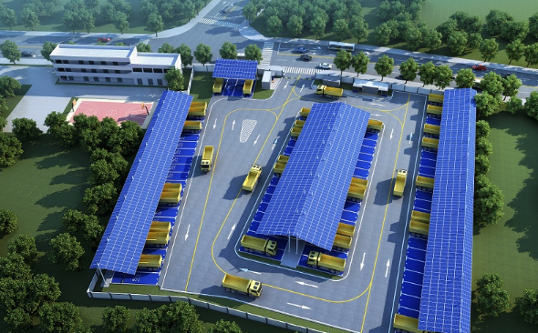 深圳光明公常路充电站(设计图)