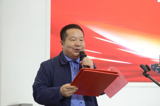 铁建重工技术总监刘绍宝致辞