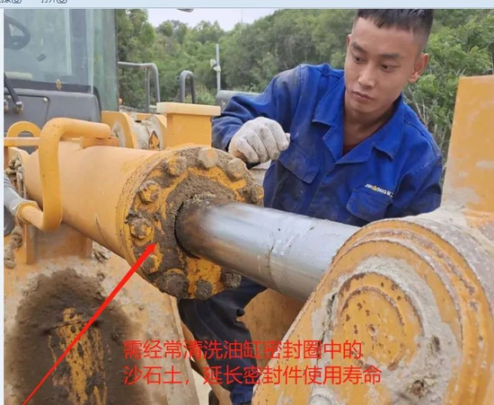 【晋工小讲堂】铲车液压缸的正确使用与保养
