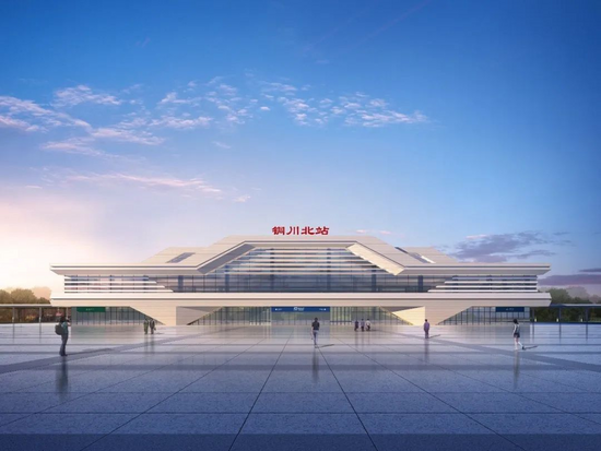 开建的西延高铁铜川站(不含)至延安段,共设车站7处,分别为铜川北,宜君