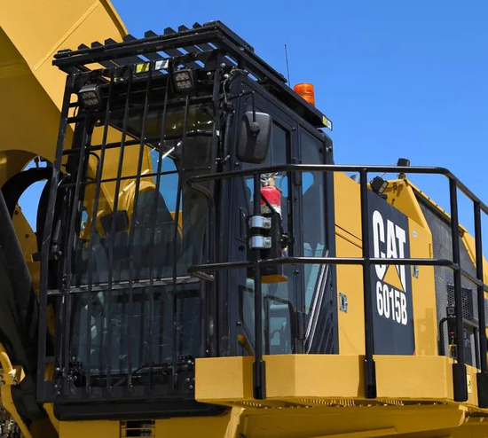 cat(卡特)6015b矿用液压铲:大家伙有大作为,专为大型矿山工程而生