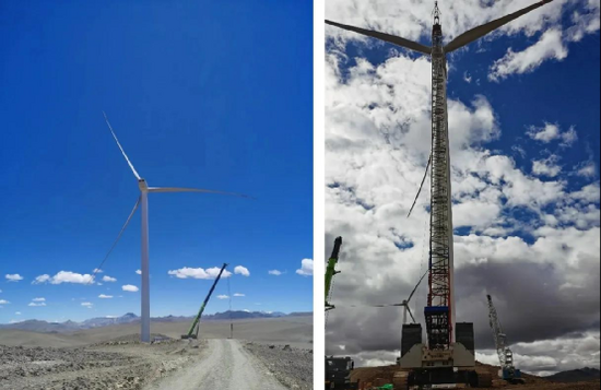 5150米！中聯重科履帶吊再創全球最高海拔風電吊裝新紀錄