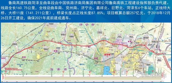 距通车又近一步!鲁南高铁曲阜至菏泽至庄寨段全线铺轨贯通