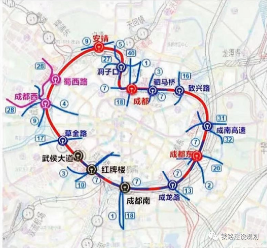 成都铁路枢纽环线升级改造工程勘察设计中标