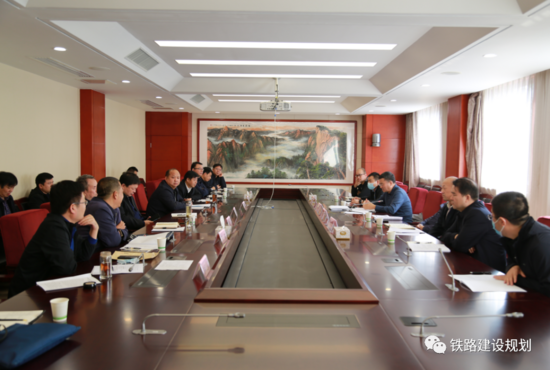 陜西省發改委召開延榆鄂高鐵前期工作推進會