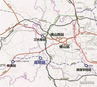 打造两主四辅铁路枢纽助推佛山实现515战略目标