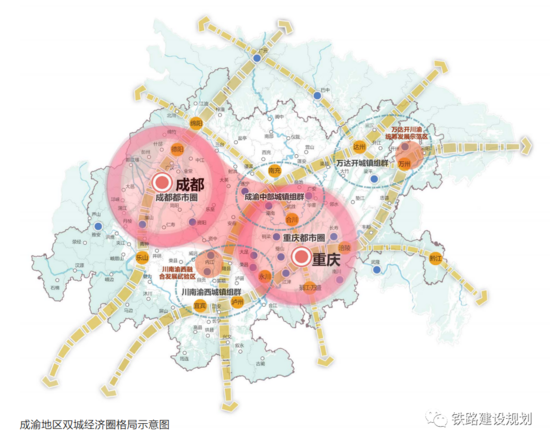 成渝地区双城经济圈建设规划纲要川渝联合实施方案印发