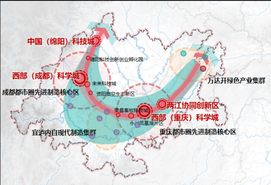 川渝新区规划图图片
