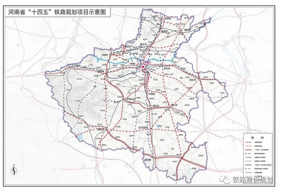 2022年河南省重點建設項目名單發佈新開工5個鐵路項目