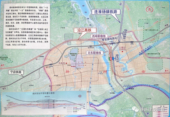 构建京沪二通道扬州东站北东联络线工程勘察设计启动招标