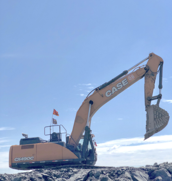 硬通货丨凯斯cx490c挖机有多稳