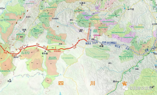 年内全线开工!新建西宁至成都铁路初步设计获批_铁甲工程机械网