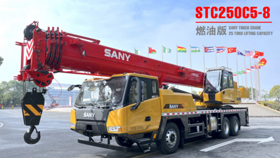 【三一起重机】STC250C5-8多处细节实拍，都是你想看的！