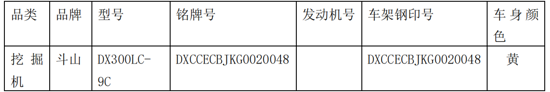 三井住友融资租赁（中国）有限公司设备拍卖公告