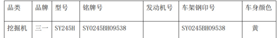 三井住友融资租赁（中国）有限公司设备拍卖公告