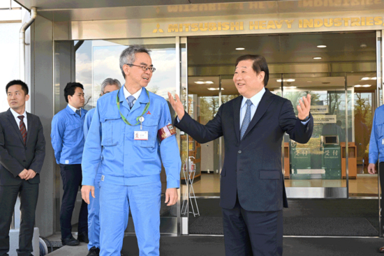 【中国重汽】谭旭光率团队访问日本三菱重工业集团