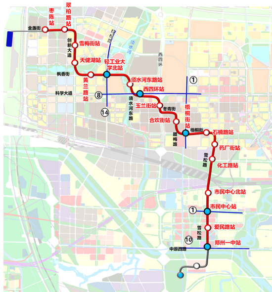 22.5亿！郑州市低运量轨道交通建设规划项目公示