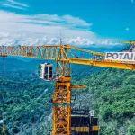 波坦塔机助力印度打造悬索桥新高度