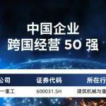 50强！三一再登福布斯榜单！