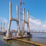 柳工欧维姆助力印度跨度第二大斜拉桥建设