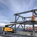 柳工高空作业平台参与罗斯海新站建设！