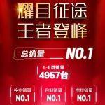 行业销冠，徐工新能源重卡累销半年度NO.1！