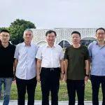 苏子孟、焦生杰一行到浙江美通调研