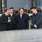 中國工程院院士、工信部副部長單忠德一行到鐵建重工調(diào)研