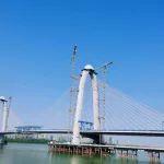 長沙市興聯(lián)路大通道工程主橋順利合龍，柳工歐維姆參建！
